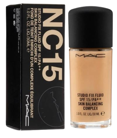 MAC Studio Fix Fluid Foundation SPF 15 NC15 (30ml)